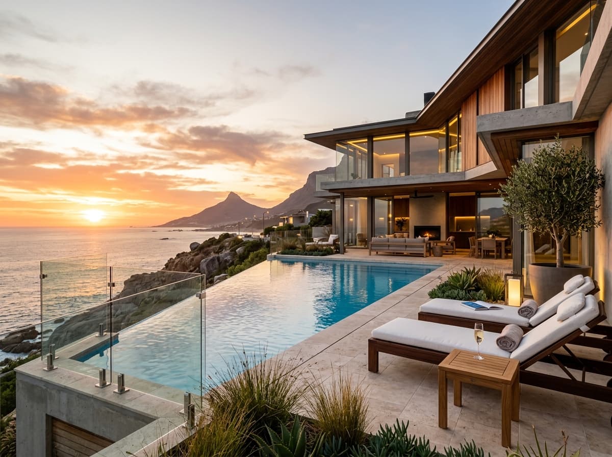 Private infinity pool